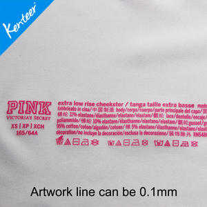 Etiquetas personalizadas con nombre de marca <span class=keywords><strong>para</strong></span> el cuidado del cuello, de seda, <span class=keywords><strong>para</strong></span> <span class=keywords><strong>ropa</strong></span>, con transferencia térmica, con logotipo personalizado - Product Image 3