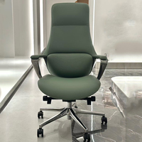 Chaise de bureau de direction à dossier haut, confortable, réglable en hauteur, moderne, luxueuse, contemporaine