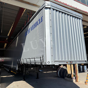 Mejor Precio, Semirremolque de 5 Ejes con Suspensión Neumática, Remolque de Cortina Lateral, Remolque de Cortina Enrollable en Venta - Product Image 2