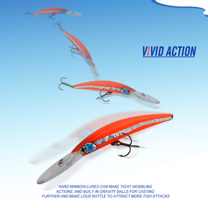 เหยื่อปลอม<span class=keywords><strong>น้ำ</strong></span>เค็ม FJORD Wholesale Minnow ขนาด 130 มม. <span class=keywords><strong>น้ำ</strong></span>หนัก 24 กรัม เหยื่อผิวน้ำ เหยื่อลาก - Product Image 6