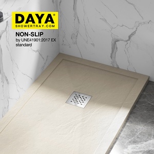 Bandeja <span class=keywords><strong>de</strong></span> <span class=keywords><strong>ducha</strong></span> <span class=keywords><strong>de</strong></span> polimármol <span class=keywords><strong>de</strong></span> resina, base <span class=keywords><strong>de</strong></span> repuesto para bañera <span class=keywords><strong>de</strong></span> baño <span class=keywords><strong>de</strong></span> pie <span class=keywords><strong>de</strong></span> <span class=keywords><strong>pizarra</strong></span> negra - Product Image 2