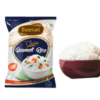 Emballage scellé en plastique laminé de qualité alimentaire à gousset latéral unique imprimé personnalisé de 1kg 2kg 5kg pour grain riz sans danger de qualité alimentaire
