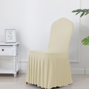 S0538 China <span class=keywords><strong>Precio</strong></span> al por mayor barato Fundas para sillas Spandex Banquete Funda para silla para decoración de boda Funda para silla - Product Image 3