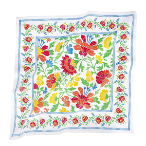 Serviettes en tissu de fromage en lin 100% personnalisables Linge de maison jetables brodés à la main Touche personnalisée pour les mariages Noël - Product Image 6