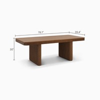 Table à manger nordique et chaise combinaison Simple moderne ménage chêne Table à manger en bois massif meubles de salle à manger en gros