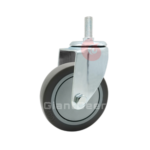 Hochwertige mittelschwere obere Platte drehbare graue Lenkräder Küche 3 Zoll <span class=keywords><strong>4</strong></span> Zoll 5 Zoll - Product Image 5