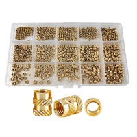 Hot Small MOQ Customized Steel Straight Knurled Threaded Inserts Press Fit Inserts for Soft Metals