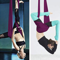 Großhandel Hochwertiges Aerial Yoga Hängematte-Set Weich Langlebig Stabil für Yoga-Übungen Fitness-Training