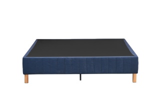 Base de lit à ressort en métal robuste <span class=keywords><strong>avec</strong></span> housse en tissu/pieds - Product Image 3