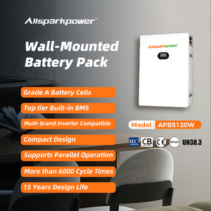 แบตเตอรี่ทรงกระบอก Allsparkpower รุ่นขายดี 100Ah 43.2V แบบโซลิดสเตท พร้อมแคโทด LiFePO4 สำหรับสำรองไฟบ้าน |   6000+ รอบการใช้งาน - Product Image 1