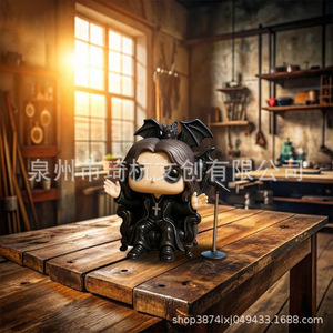 Figura de Anime de Resina, Oz Osborne con Traje de Cuero Negro, con Bate y Micrófono, Juguete Coleccionable de Regalo - Product Image 5