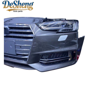 Expédition rapide. Pour Audi A4, S4 : pare-chocs avant, phares LED, calandre, <span class=keywords><strong>radiateur</strong></span>, ailettes, ailes. Haute qualité, best-seller. - Product Image 4