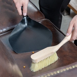 Set Paletta e Scopa in Plastica Ecologica, Mini Spazzola per Pulizia, Set Paletta Rosa a Forma di Gallina e Scopa in Legno + PP - Product Image 2