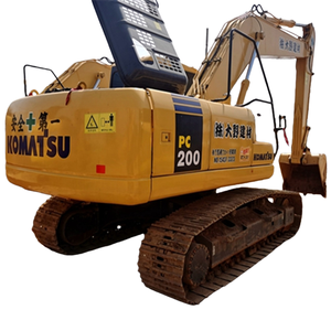 Excavadora Usada en Venta, Marca Japonesa Komatsu, Excavadora Komatsu PC200 Importada de Japón, Excavadora de Segunda Mano a Bajo Precio - Product Image 1