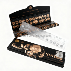 Factory Sales Stock Custom Manual Modern <b>Rolling</b> <b>Paper</b> King size Slim 52 Booklets Unbleached <b>Brown</b> Slow Burning OEM Wholesale - Product Image 1