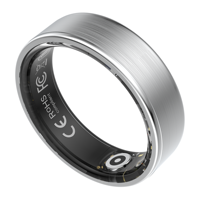 Bague intelligente d'analyse corporelle par IA avec alerte de notification, vibration, comptage des pas et suivi de l'oxygène sanguin – Moniteur de santé