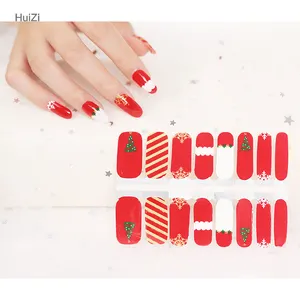 Huizi factory supplier Wholesales new design sticker decal art decoration products nail stickers
