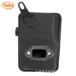 ท่อไอเสียรถจักรยานยนต์ Fvrit ขนาด 40-5 มม. แบบสี่เหลี่ยม รุ่น TS010-40-5 สำหรับเครื่องตัดหญ้า สกู๊ตเตอร์น้ำมันเบนซิน และรถเอทีวี - Product Image 1