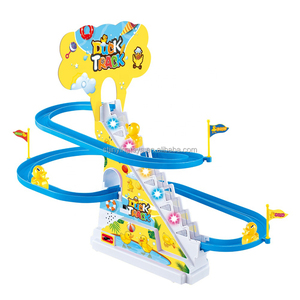 Versión Grande, Juguete Educativo y Divertido para Niños, Pista de Escalada y Carreras con Patitos Eléctricos de Plástico - Product Image 6