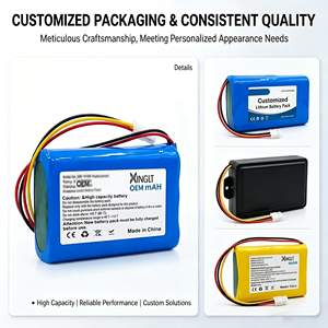 Paquete <span class=keywords><strong>de</strong></span> Baterías Recargables <span class=keywords><strong>de</strong></span> Iones <span class=keywords><strong>de</strong></span> Litio OEM Personalizadas para Drones, Cámaras Inteligentes para el Hogar, Altavoces Portátiles - Reemplazo <span class=keywords><strong>de</strong></span> 3.7V/6.0V/10.8V/22.2V - Product Image 2