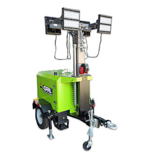 גנרטורים ניידים דיזל יאנמר 4LT1400M8, מגדל תאורת לד 4X350W 360 °   סיבוב שקט סוג 60 הרץ תדר 230 וולט מדורג - Product Image 4