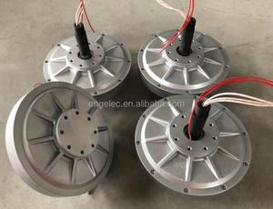 <span class=keywords><strong>Alternateur</strong></span> d'éolienne 500 W 350 tr/min à faible vitesse sans noyau pour éolienne PMG à rotor externe à flux axial 500 Watt 3 phases 48 volts - Product Image 5
