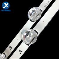 Réparation de la Rétroéclairage LED de Téléviseur pour LG 50LB 5 paires/ensemble 6V 2W Bande LED Rétroéclairage de Téléviseur