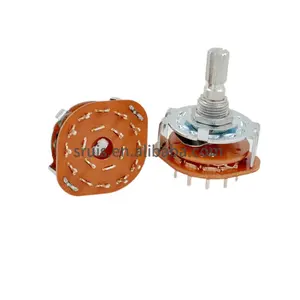 2 3 5 6 7 8 10 12 4 posisi Rotary Switch 3 kecepatan kipas Oven Mini Rotary pemilih Switch