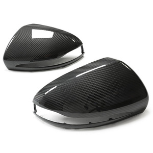 ฝาครอบกระจกมองหลังคาร์บอนไฟเบอร์สีดำสำหรับ Mercedes-Benz C-Class E-Class S-Class GLC CLS GLA GLB - Product Image 4