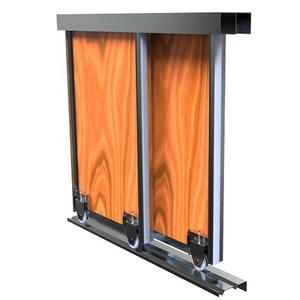 Fabricante profesional de madera corredera <span class=keywords><strong>armario</strong></span> puerta rodillo guía para puerta corredera guía de rodillos para puerta corredera - Product Image 6