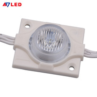 Module LED SMD 3535 2,8W étanche DC12V à éclairage périphérique, 56x12 °   Poutre pour caisson lumineux double face, certifiée CE et RoHS, garantie 5 ans