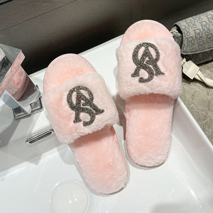 Nouvelles pantoufles pour femmes, pantoufles en PVC, pantoufles d'intérieur, pantoufles en peluche, pantoufles plates, pantoufles chaudes à prix avantageux - Product Image 4
