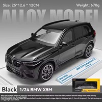 Vente Flash : Modèle de Voiture X5 M à l'Échelle 1:24, Réplique en Alliage Métallique de Haute Qualité, Décoration, Jouet Unisexe, Voitures Miniatures en Gros