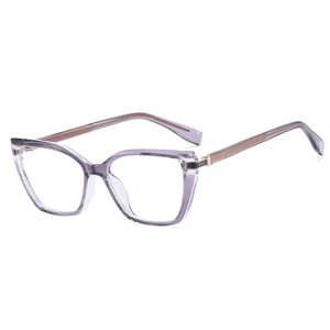 Monture de <span class=keywords><strong>lunettes</strong></span> MS 81571 pour femmes certifiée CE Prescription Blue Light Blocking Optical Colored Stylish Spectacle Frames - Product Image 4