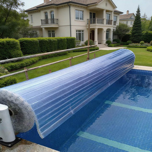 Cubierta Automática para <span class=keywords><strong>Piscina</strong></span> con Aislamiento Invernal y Protección Contra el Polvo, con Control Remoto - Product Image 1