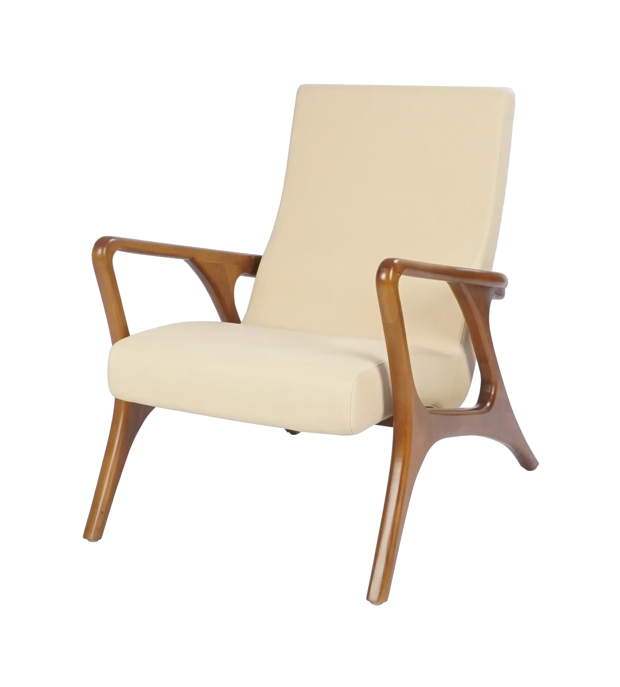 Hotel Lobby Single Sofa luxury Arm Chair Classic Single Hotel Lobby Pu Leather Lounge Chair