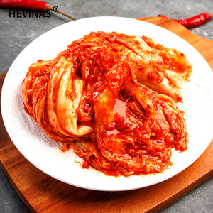 Kimchi di Cavolo Piccante Fermentato Biologico di Alta Qualità con Probiotici a Basso Contenuto di Sodio in Sacchetto da 128g per Ristoranti - Stile Coreano - Product Image 6