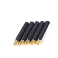 Antenne omnidirectionnelle courte et compacte avec connecteur SMA pour module de passerelle sans fil DTU, antenne Wifi 2,4 GHz