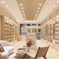 CIRI Cosmetics Shop Design d'intérieur, mobilier d'exposition personnalisé pour magasin de soins de la peau, décoration, armoire en MDF