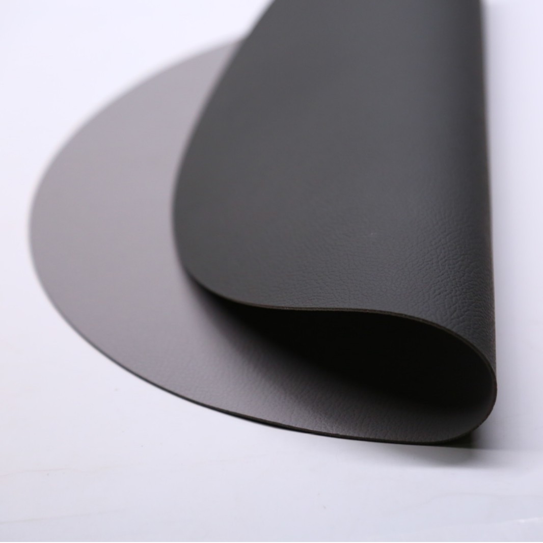 Set de table gris double face