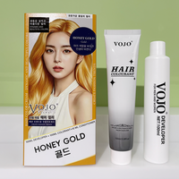 Crème colorante pour cheveux VOJO 100ml*2 Populaire en Corée et en Asie du Sud-Est Formule végétale sans ammoniaque 12 teintes tendance Couleur longue durée
