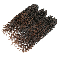 Faux Locs Papillon au crochet, Tresses Goddess, Trame simple, Pré-bouclées, Locs souples effet vieilli, Dreadlocks au crochet, Tresses Box Braids Boho