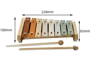 Wholesale Orff Percussion <b>Instrument</b> <b>Musical</b> Wooden Rainbow Xylophone <b>Instrument</b> Toy - Product Image 6