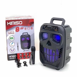 <span class=keywords><strong>Altavoz</strong></span> Portátil para Exteriores de Alta Potencia <span class=keywords><strong>KIMISO</strong></span> QS-1803, BT 5.0, Micrófono Incorporado, Control Remoto, Batería de 1000-2000 mAh para Karaoke - Product Image 2