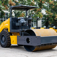 Rouleau compacteur hydraulique monobloc de 8 tonnes LTS306H pour travaux de construction
