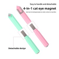 Nouveau stylo magnétique pour ongles 4 en 1 détachable, outil multi-usages pour le nail art, vente en gros