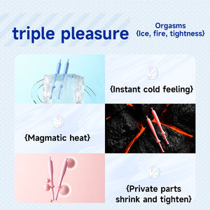 L'étanchéité au feu de glace triple <span class=keywords><strong>plaisir</strong></span> tonifie le désir Augmente les orgasmes de <span class=keywords><strong>plaisir</strong></span> et augmente la sensibilité - Product Image 3