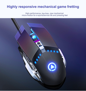 Wired Gaming Mouse 3200DPI Respirazione LED E-Sport Meccanico Muto Muto Del Mouse Gamer Mouse Ottico Sens per il Computer Portatile del Computer - Product Image 4