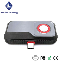 Pencitraan Termal HTI untuk Ponsel Gambar IR Piksel HD Perangkat Pemindai Seluler Kamera Inframerah Mini Portabel