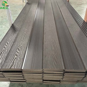 Tableros de cubierta impermeables modernos de bajo mantenimiento <span class=keywords><strong>s</strong></span>ólidos compuestos WPC ecológicos para jardín al aire libre piscina balcón - Product Image 1